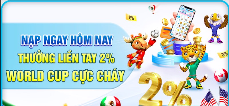 Khuyến mãi Jun88 hấp dẫn cho Worldcup